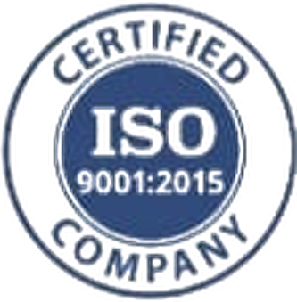 ISO 9001:2015 certified company